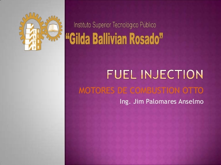 Fuel injection