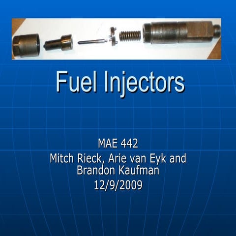 Fuel Injectors