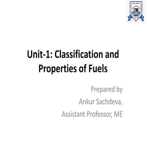 Fuels, their types  and characteristics .pdf