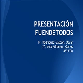 Fuendetodos carlos vela