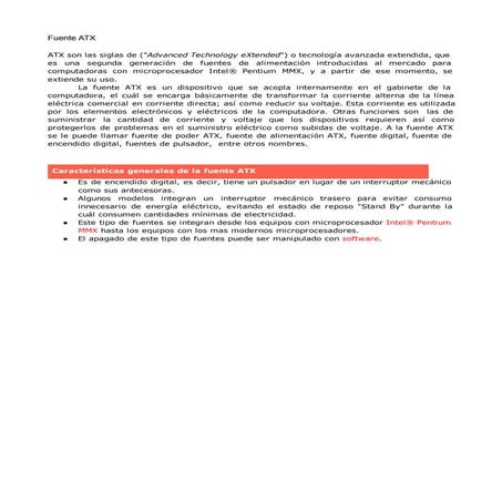 Fuente ATX