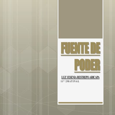 Fuente de poder