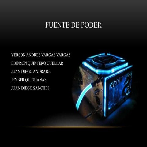 Fuente de poder expo
