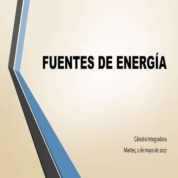 Fuentes de-energía En el Ecuador | PPTX