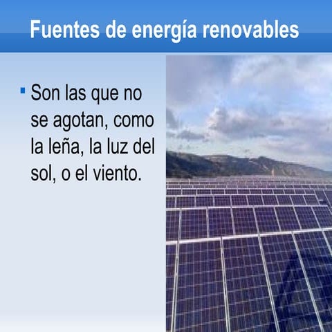 Fuentes de energía   diego