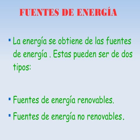 Fuentes de energía   patricia y gema