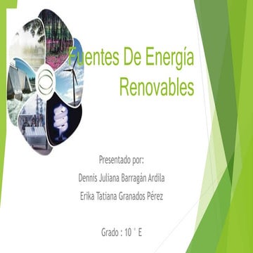 Fuentes de energía renovables- Sistemas 2017