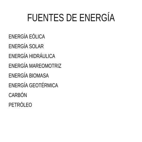 Fuentes de energia cristian