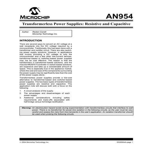 Fuente sin transformador