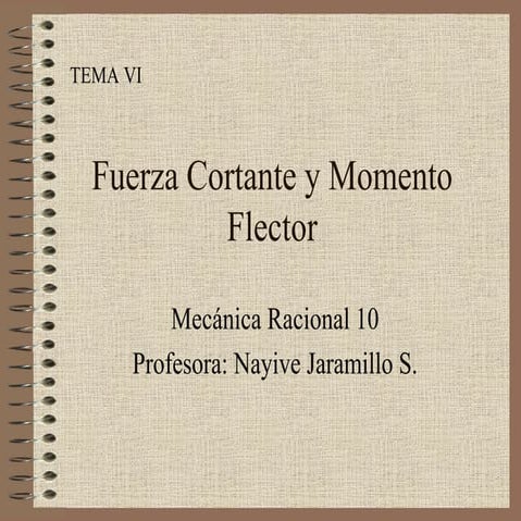 Fuerza cortante (v) momento_flector (m)
