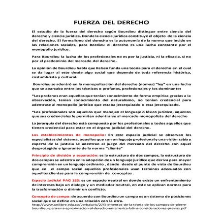 Fuerza del derecho