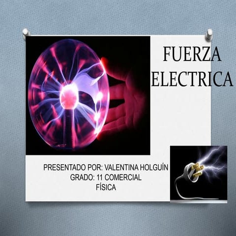 Fuerza electrica
