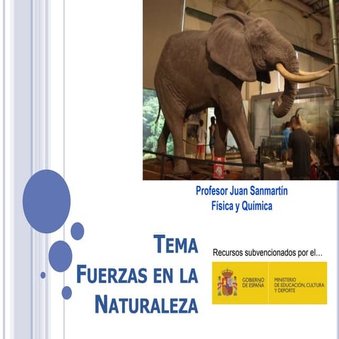 Fuerzas de la naturaleza I | PPTX