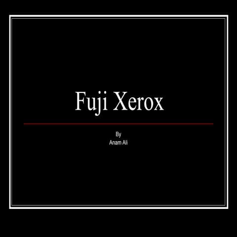 Fuji Xerox Corp