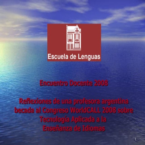 Escuela de Lenguas 15th anniversary
