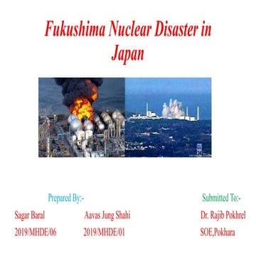 Fukushima Nuclear Disaster in Japan.pptx