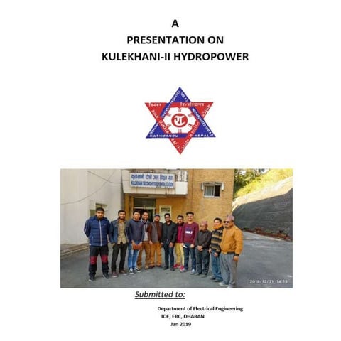 Kulekhani 2nd hydropower station 