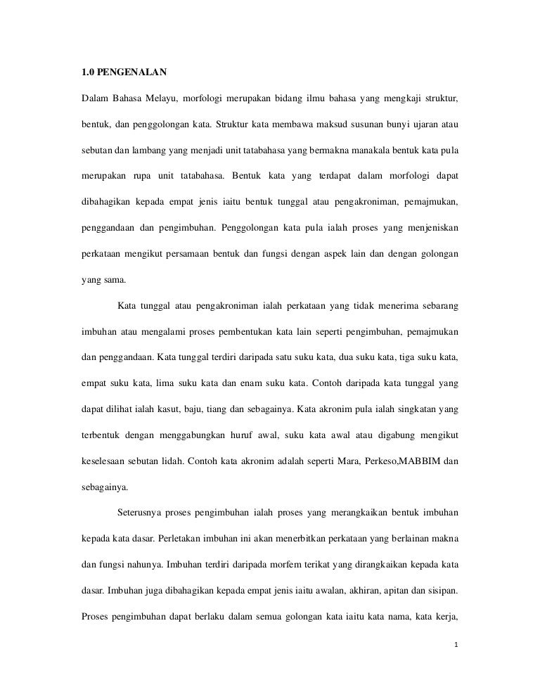 Full Asgment Morfologi Group