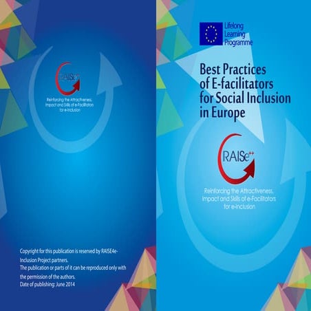 Best Practices of E-facilitators for Social Inclusion in Europe