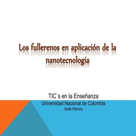 Fullerenos y nanotecnologia