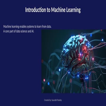 Machine learning and its type...........