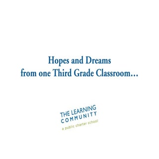 Some of Our Hopes and Dreams