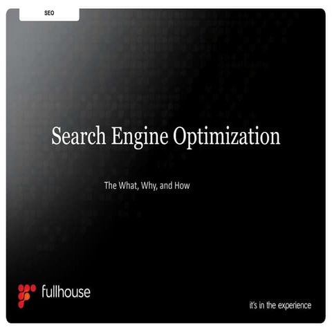 Search Engine Optimization