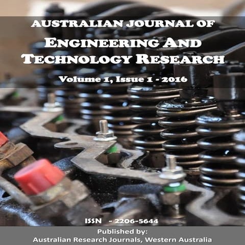 Australian Journal of Engineering and Technology Research - Vol 1 ...