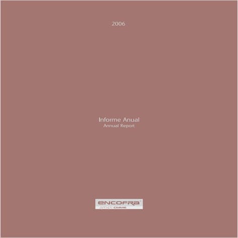 Memo anual esp 2006 encofra