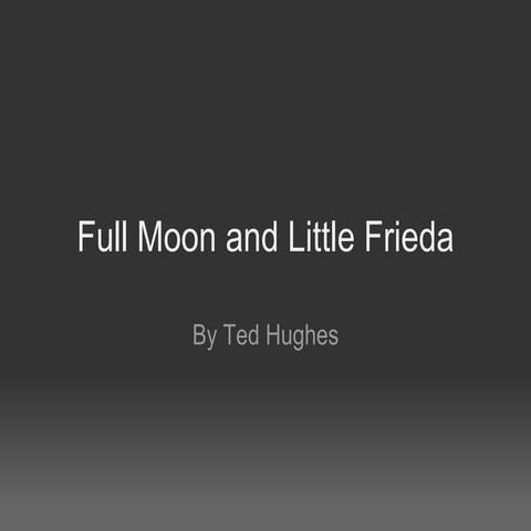 Full moon and_little_frieda