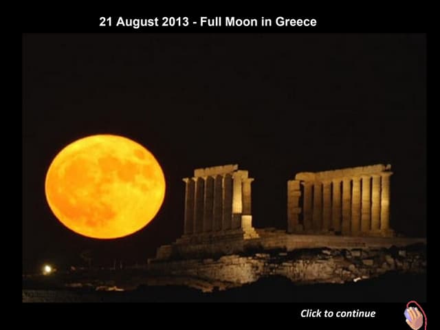Full Moon in Greece 2013. (Nikos)
