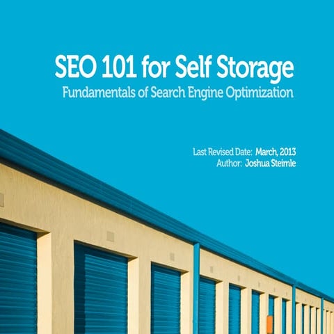 Self Storage SEO 101 - Asia Focus