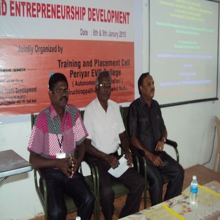 PERIYAR EVR COLLEGE - YOUTH CONCLAVE -FIRST DAY 