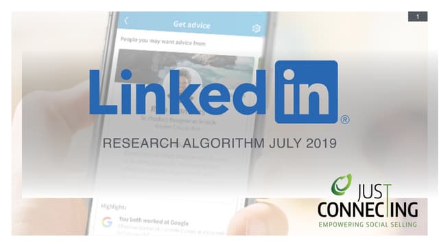 Full report linked in algorithm july 2019