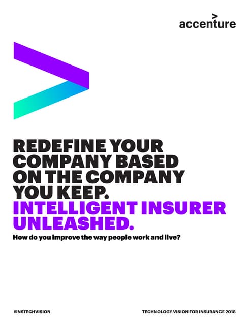 Technology Vision For Insurance 2018
