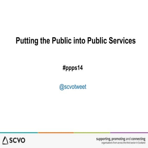 Putting the Public into Public Services - #ppps14 