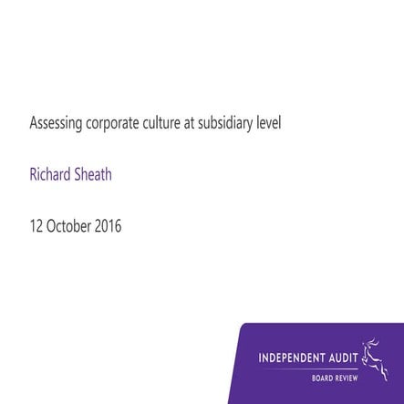 ICSA Subsidiary Governance Conference