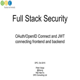 Full stack security