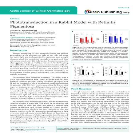 Austin Journal of Clinical Ophthalmology