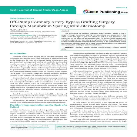 Austin Journal of Clinical Trials: Open Access
