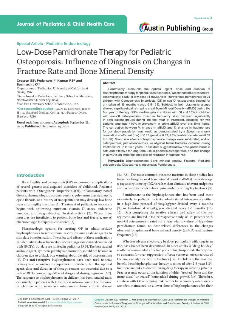 Journal of Pediatrics & Child Health Care