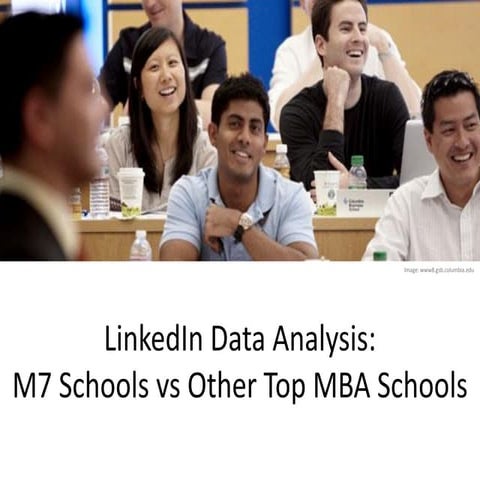 LinkedIn Data Analysis: M7 Schools vs. Top 48 MBA Schools