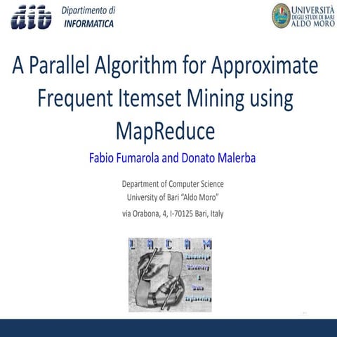 A Parallel Algorithm for Approximate Frequent Itemset Mining using ...