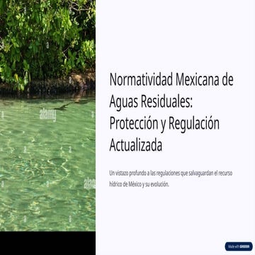 Normatividad mexicana para aguas residuales.pptx