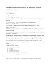 Fun marketing and promotional ideas