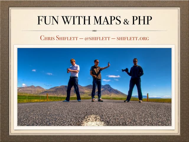 Fun with Maps and PHP