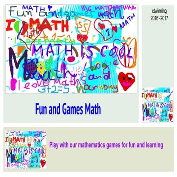 Fun and games math