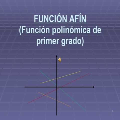 Funcion Afin