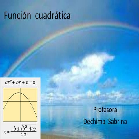 Función  cuadrática