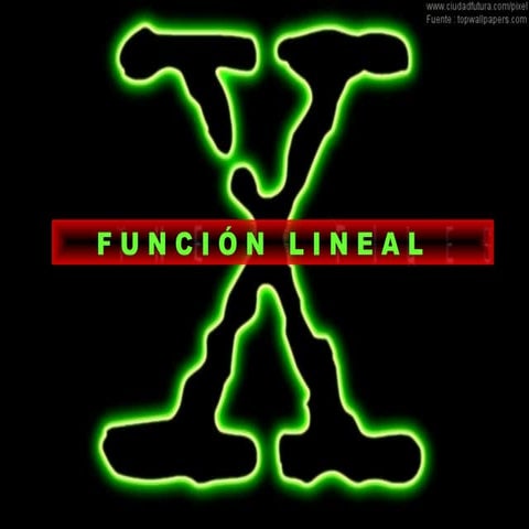 FuncióN Lineal